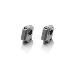 Réhausses de Guidon Argent 22mm Sw Motech
