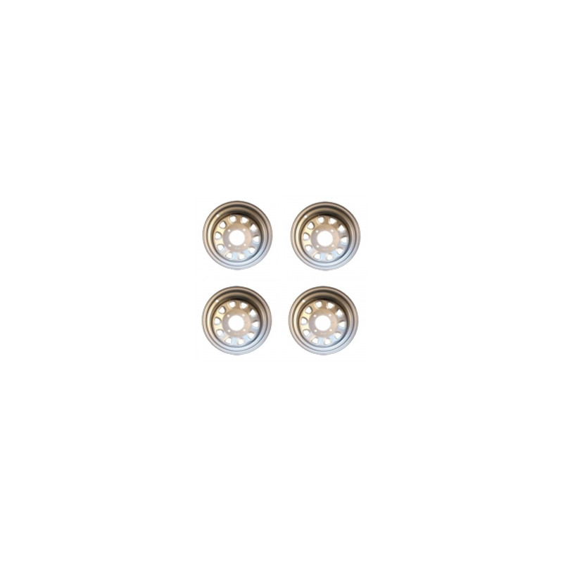 Lot de 4 Jantes Tôle 12x7 4x156