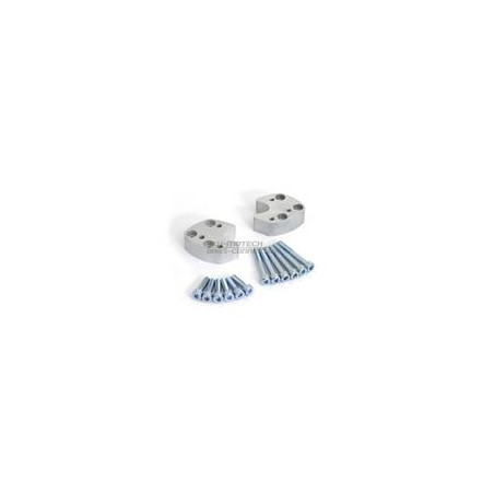 Réhausses de Guidon Argent 22mm Sw Motech FJR 1300 Yamaha