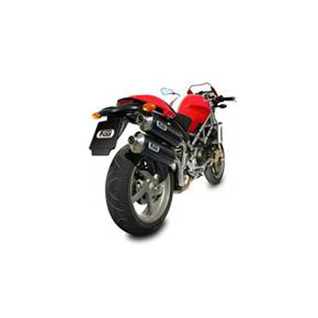 Double Silencieux Ovale Carb MIVV Monster S4R