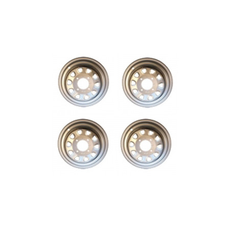 Lot de 4 Jantes Tôle 12 x 7  -  4 x 115