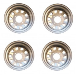 Lot de 4 Jantes Tôle 12 x 7  -  4 x 115