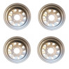 Lot de 4 Jantes Tôle 12 x 7  -  4 x 115