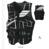Gilet SURGE Neo Vest Slippery Noir Gris Déstockage