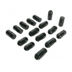 Lot de 16 écrous Noir Conique Moose 10x1.25mm