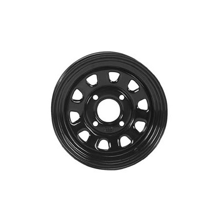 Jante Acier Noire 12x7 4x137 4+3 Quad SSV