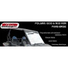 Pare Brise Polycarbonate Avec Essuie Glace 110° + Lave Glace RZR900S Polaris