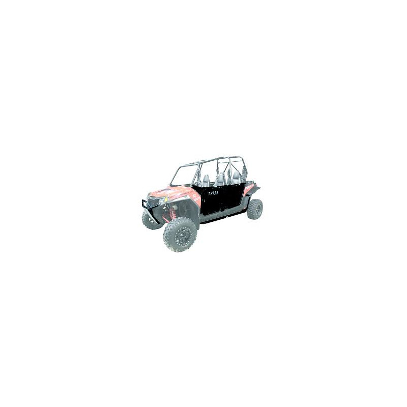 Kit 4 portes XRW noire RZR4 800 et 900 4 Place Polaris