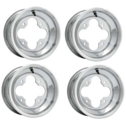 Pack 4 Jantes Aluminium Douglas A5 Superquadeur 10x5 /10x8 Yamaha