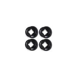 Pack 4 Jantes Aluminium Douglas A5 Noir Superquadeur 10x5 /10x8 Arctic