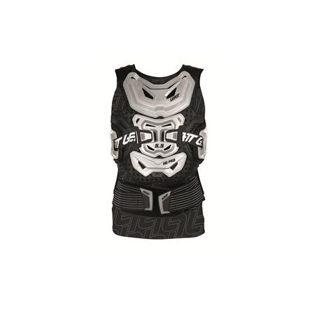 Gilet De Protection Sans Manches Leatt Protector 5.5 Blanc Port