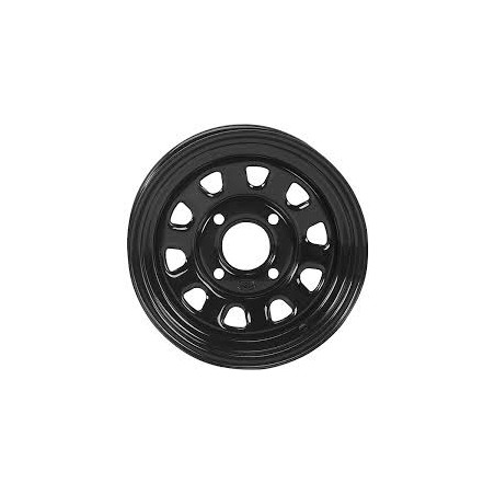 Jante Acier Noire ITP 12x7 4x156 4+3
