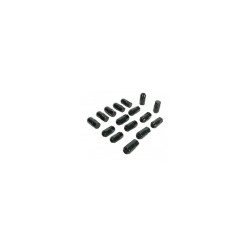 Lot de 16 écrous Noir Conique Moose 12x1.25mm