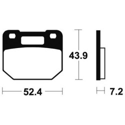 Kit de fixation véhicule universel Kimpex quad pour lame à neige Kimpex Click N Go 2