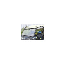 Pare Brise Verre Trempé RZR 1000 Turbo Polaris + Kit Essuie Glace jusqu'à 2018