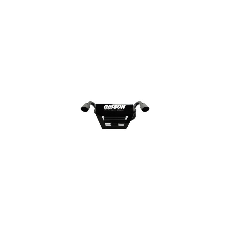 Silencieux Double Noir Epoxy GIBSON RZR 1000 Turbo Polaris