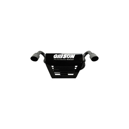 Silencieux Double Noir Epoxy GIBSON RZR 1000 de 2014 Polaris
