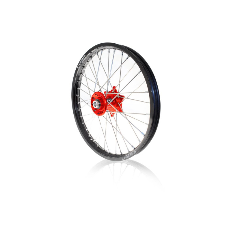 Roue Avant Art 21X1.60 Jante Noire/Moyeu Rouge CRF250R Honda