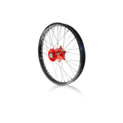 Roue Avant Art 21X1.60 Jante Noire/Moyeu Rouge CRF450R Honda