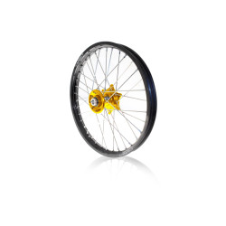 Roue Arrière Complète Art 19X1.85 Jante Noire/Moyeu Or Rm-Z250