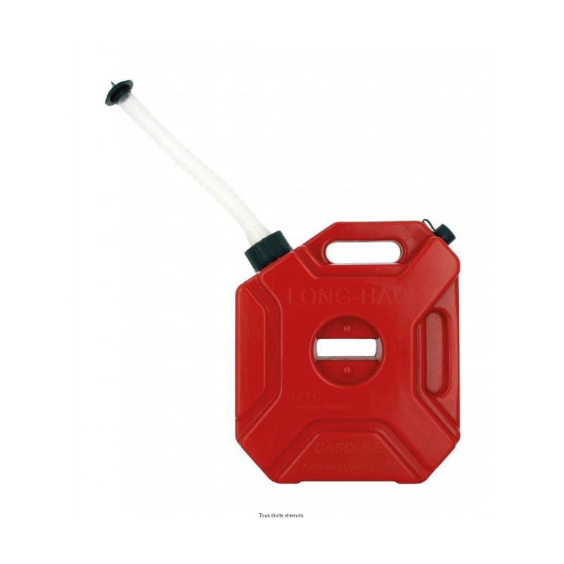 Bidon Jerrican Extra Plat 5 Litres Réservoir Additionnel