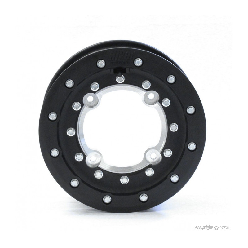 Jante avant Beadlock HiPer TECH3 10x5 4x156 4+1 noire Quad