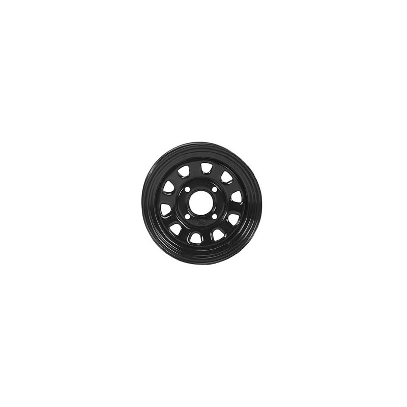 Jante Acier Noire 12x7 4x137 2+5 Quad SSV