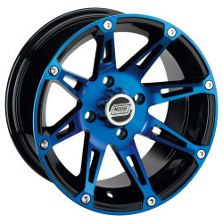 Jante Type 387X Bleue Moose 12x7 4x136 4+3 Quad SSV