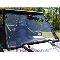 Pare Brise Polycarbonate + Essuie Glace 180°+ Lave Glace RZR 1000 Turbo Polaris jusqu'à 2018 fabrication française