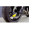 Bloque Disque Hi-Tech Alarme + Avertisseur A+homologation SRA +