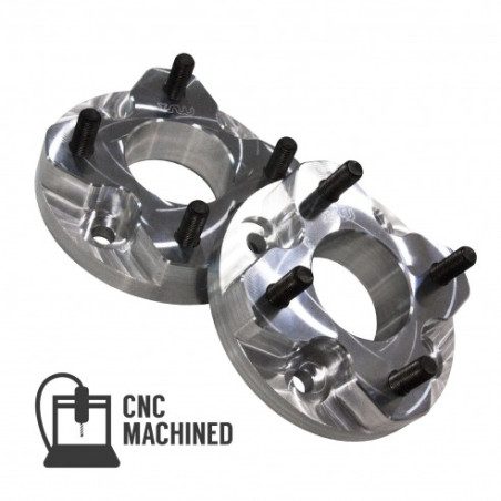 Elargisseurs de Voies Aluminium 4x156 + 3.50 cm RZR 900 Polaris 2015 et plus