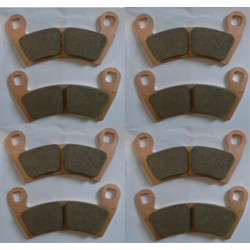 Kit Plaquettes de Frein Avant et Arrière RZR 800 Polaris Bendix