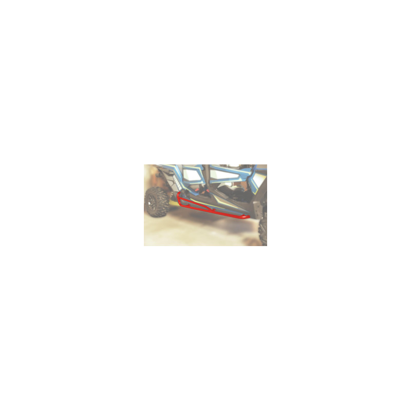 Protections Latérales Acier Rouge RZR 1000 4 Places Polaris