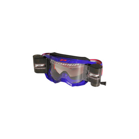 Masque Cross Progrip 3303 MX Vista America roll off bleu