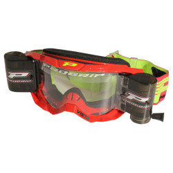 Masque Cross Progrip 3303 MX Vista America roll off Rouge