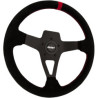 Volant Suede Noir Rouge Grant