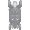 Protection De Triangle Arrière Aluminium Maverick Trail Can-am XRW