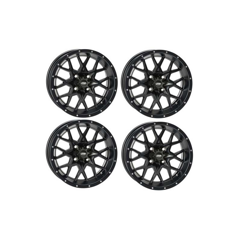 Pack 4 Jantes ITP Hurricane 17x7 4X137 5+2