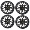 Pack 4 Jantes ITP Hurricane 17x7 4x110 5+2