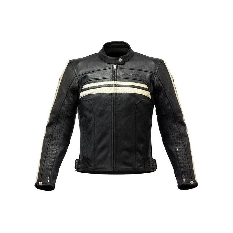 Blouson Cuir Vintage ENFIELD Lady Noir S-LINE Moto Route