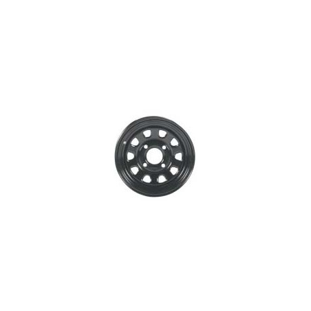 Jante Acier Noire ITP 14x7 4x137 4+3 Troue de 12 SSV Quad
