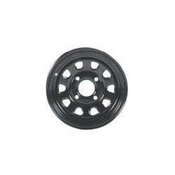 Jante Acier Noire ITP 14x7 4x156 4+3 Trou de 12 SSV Quad