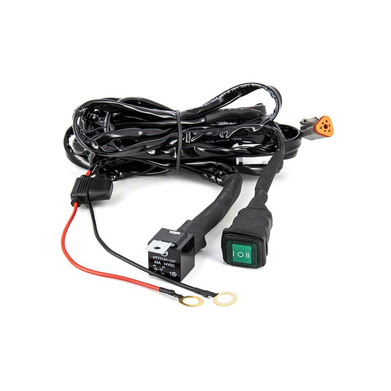 Faisceau Additionnel 3M pour barres LED 0 à 180W / Switch pour 2 Modes d'Eclairages : 40a