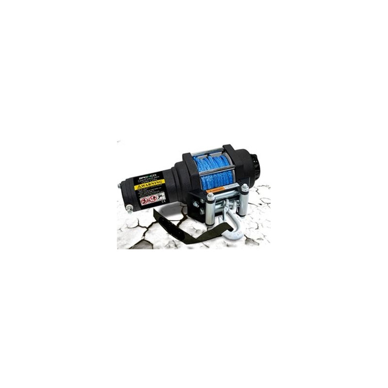 Treuil 4500 Câble Synthétique 15.5m Capacité 2040kg Avec Commande à Distance