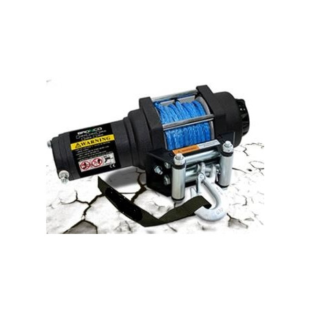 Treuil 2500 Câble Synthétique 10m Capacité 1134kg Avec Commande à Distance