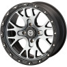 Jante 545X Gris Satin 14x7 4x156 4+3 Moose Quad SSV Port Offert