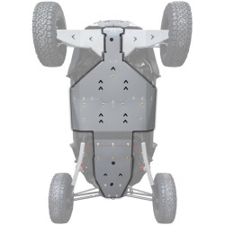 Protection Centrale Aluminium XRW RZR TURBO S Polaris