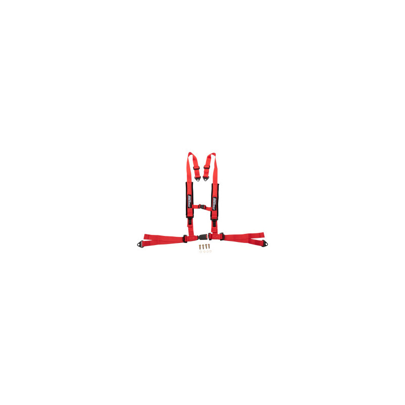 Harnais De Sécurité 4 points Rouge Moose Utility SSV