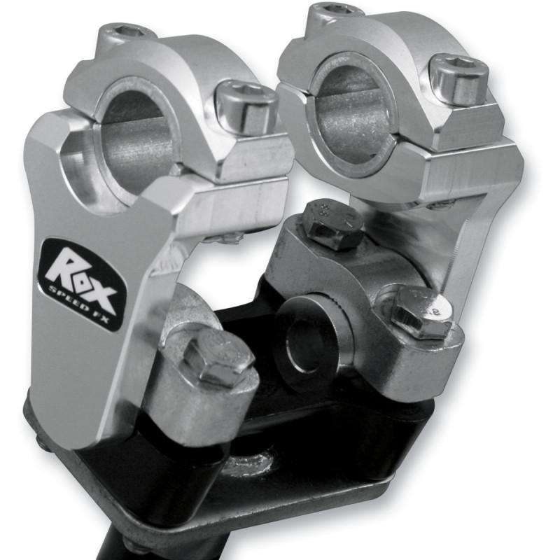 Pontets Réhausseurs Pivotants Elite Silver +51mm sur pontet 22mm