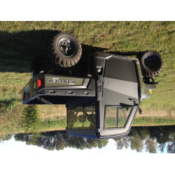 Pare brise arrière verre trempé Ranger 570 fullsize / 900 XP / 1000 Diesel Polaris Port Offert fabrication française